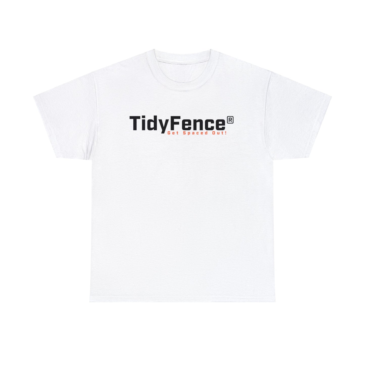 TidyFence - White Unisex Heavy Cotton Tee