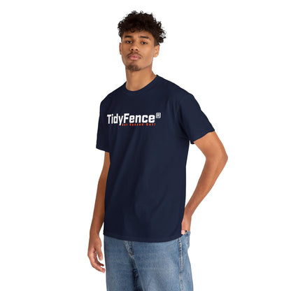 TidyFence - Navy Unisex Heavy Cotton Tee